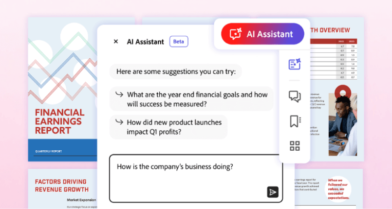 Adobe Acrobat AI Assistant